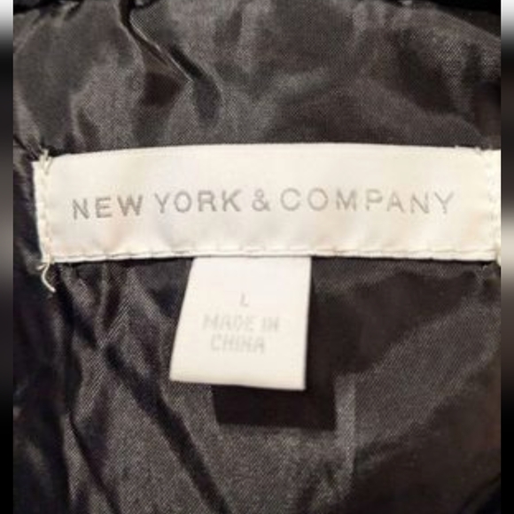 New York & Company black vest size large - Picture 3 of 3